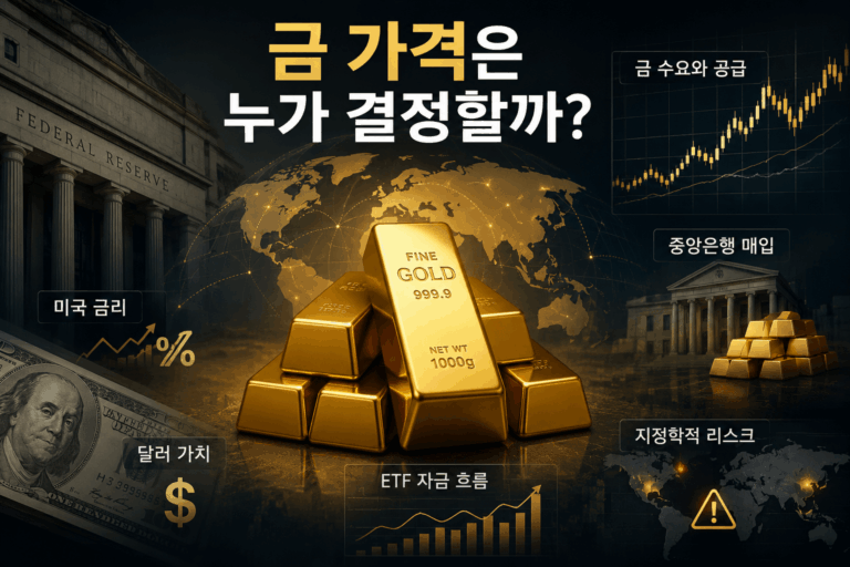 금 가격은 누가 결정할까?